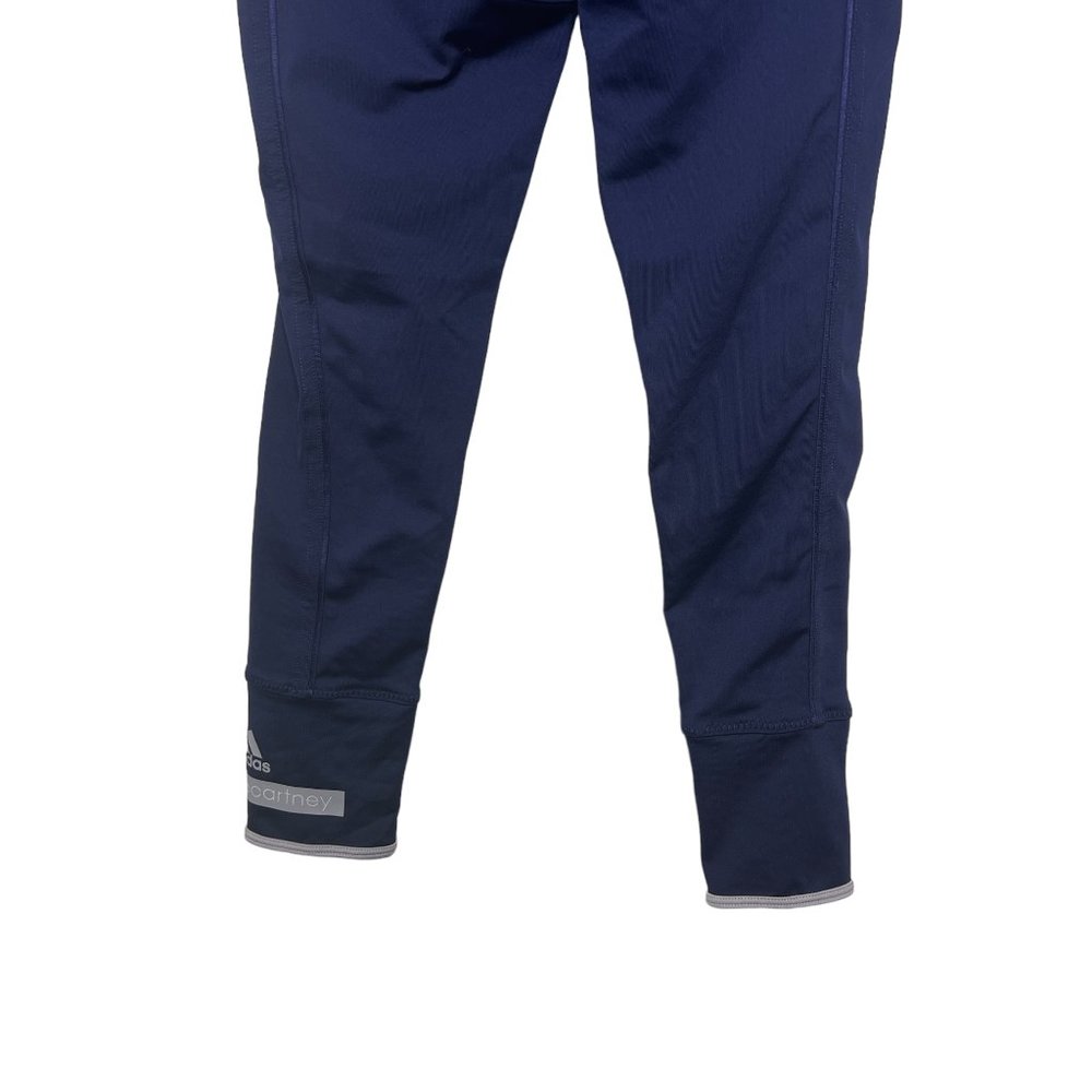 NWOT Stella McCartney Adidas Leggings Navy Grey Size XS - Picture 10 of 12